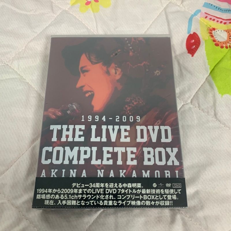 未開封 中森明菜 THE LIVE DVD COMPLETE BOX 送料無料 - メルカリ
