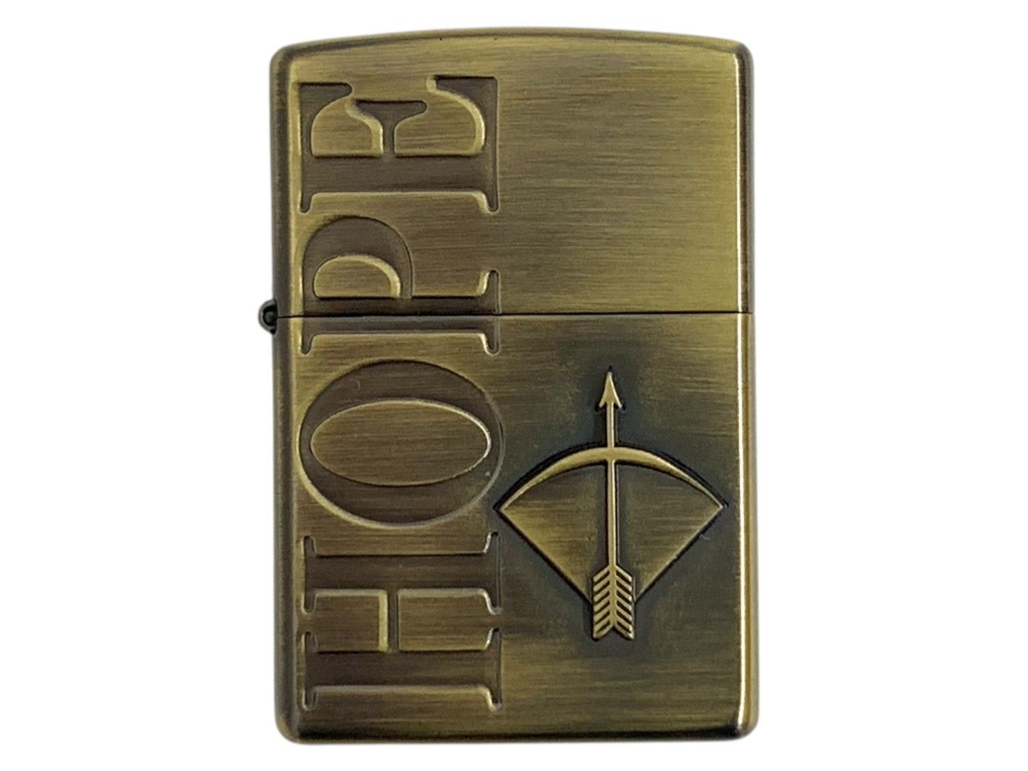 【新品未使用】ジッポー　ホープ　ゴールド ZIPPO ジッポー HOPE ホープ ゴールドカラー 火花OK 送料無料 【公式通販】