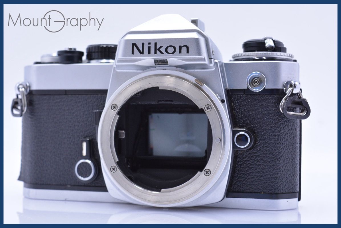フィルムカメラ 【動作保証】 ニコン Nikon FE 同梱無料 #mj9337