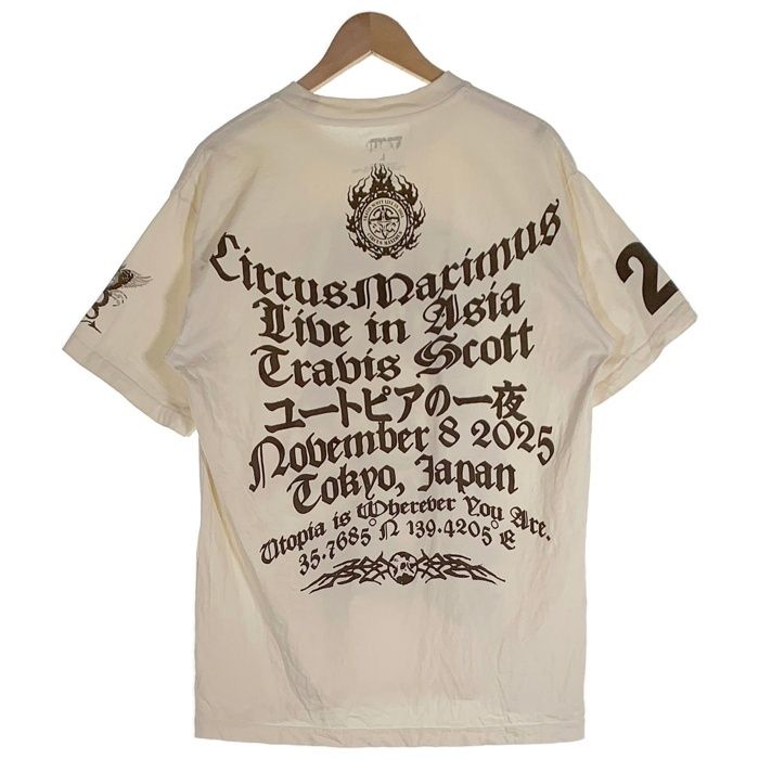 Travis Scott トラヴィス スコット CURCUS MAXIMUMS WORLD TOUR Tee
