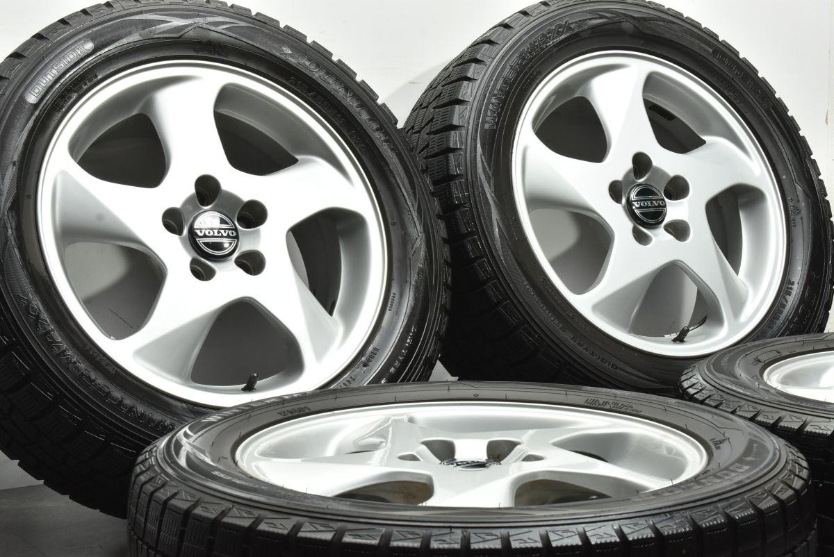 正規品】ボルボ 純正 16in 6.5J +43 PCD108 ダンロップ 正規品】ボルボ 純正 16in 6.5J +43 PCD108 ダンロップ