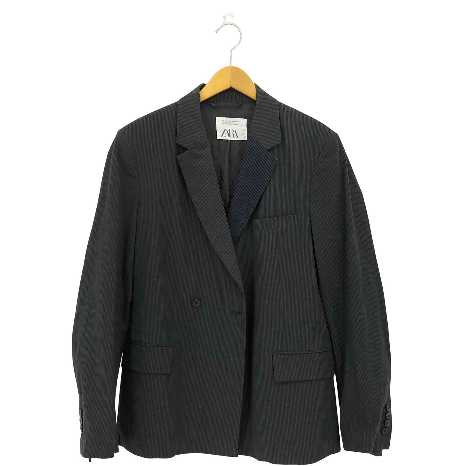 ザラ ZARA STUDIO COLLECTION ストライプ レイヤード 1B テーラード 