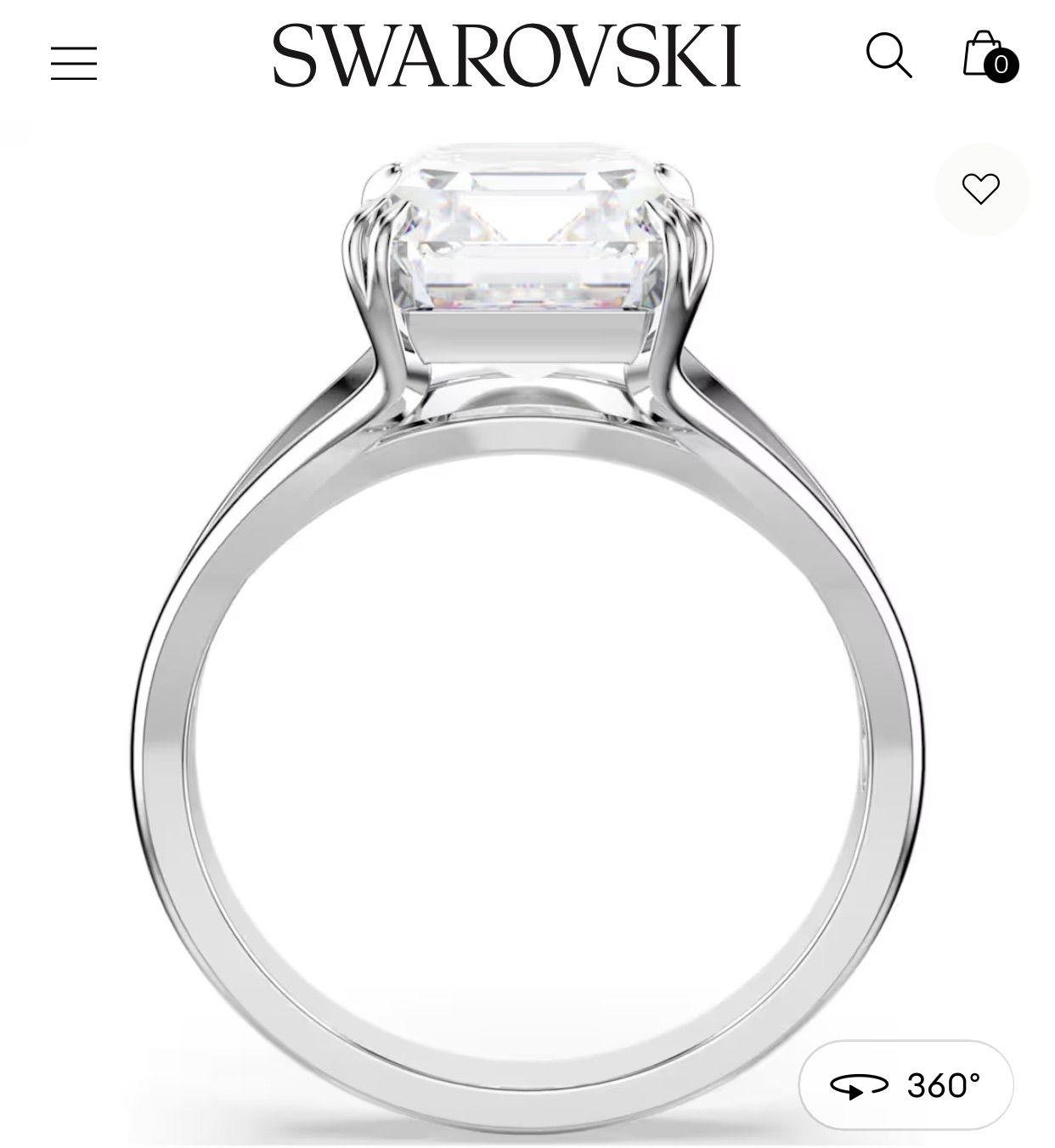 新品 スワロフスキー Swarovski Stilla リング 55号 - メルカリ