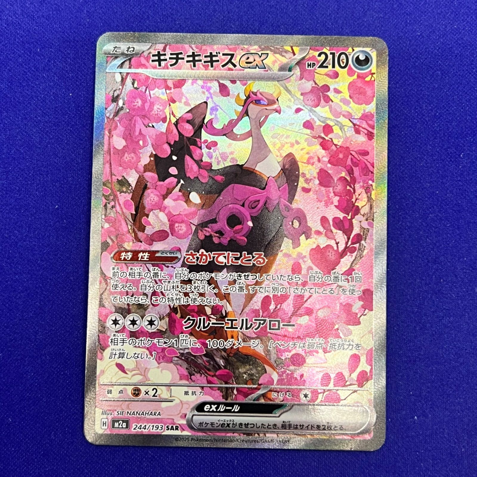 ポケモンカード キチキギスex SAR 244/193 - メルカリ