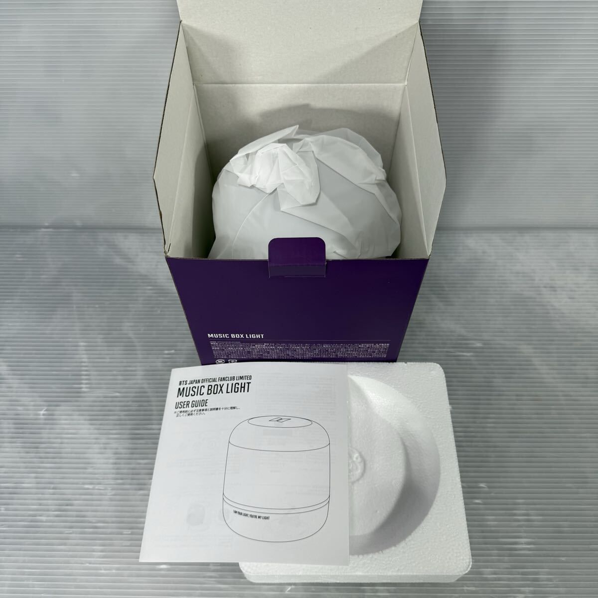 未使用】BTS 日本公式ファンクラブ限定 MUSIC BOX LIGHT ミュージック 