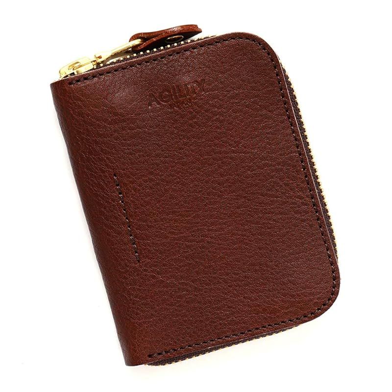 【新品】 アジリティアッファ(AGILITY affa)『サボン』ラウンドファスナー キーケース 牛革 レザー 本革 リモコンキー スマートキー 0