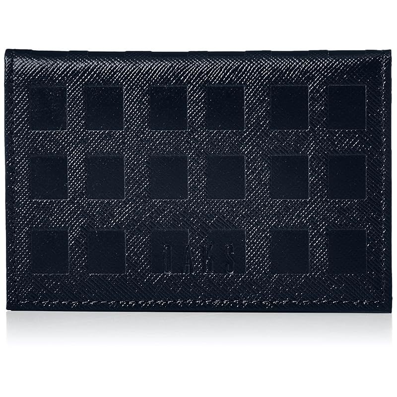 新品】 [ダックス] 定期入れ-パスケース Checker emboss（チェッカー