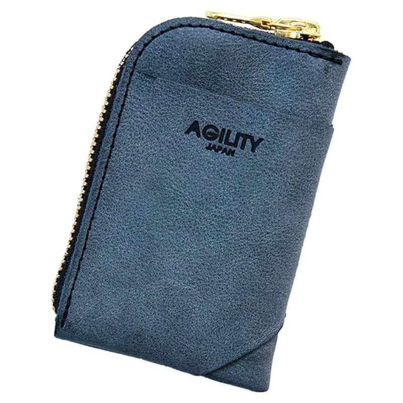 【新品】 アジリティアッファ(AGILITY affa)『バトン』キーケース カードケース パスケース リモコンキー 牛革 定期入れ レザー 本革 0