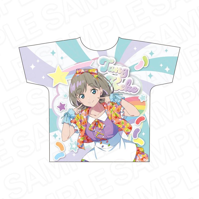 ラブライブ!スーパースター!!』フルグラフィックTシャツ 唐 可可 Cafe