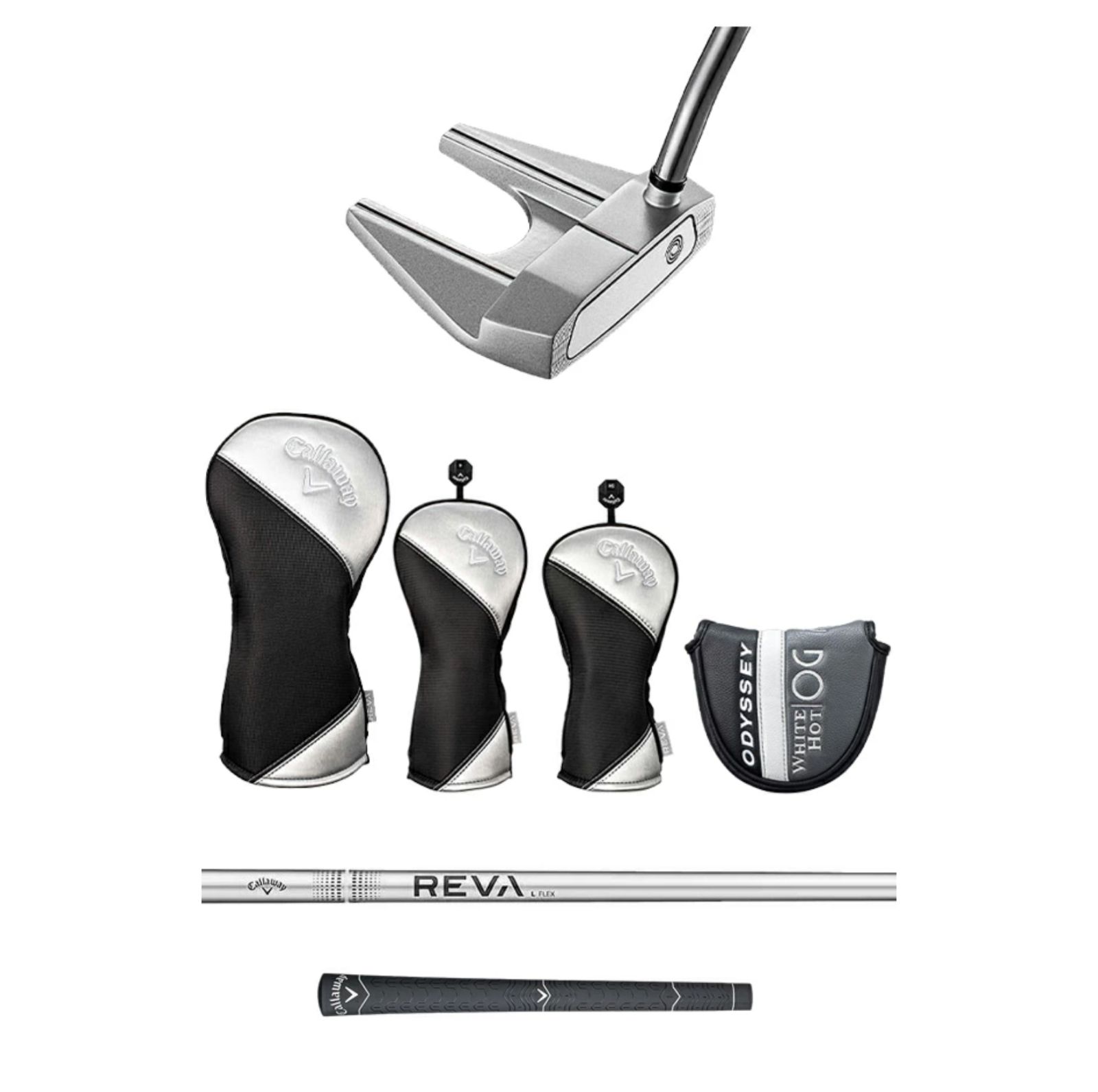 キャロウェイゴルフ レディース REVA ゴルフクラブ 9本組 (1W、FW4、H5 