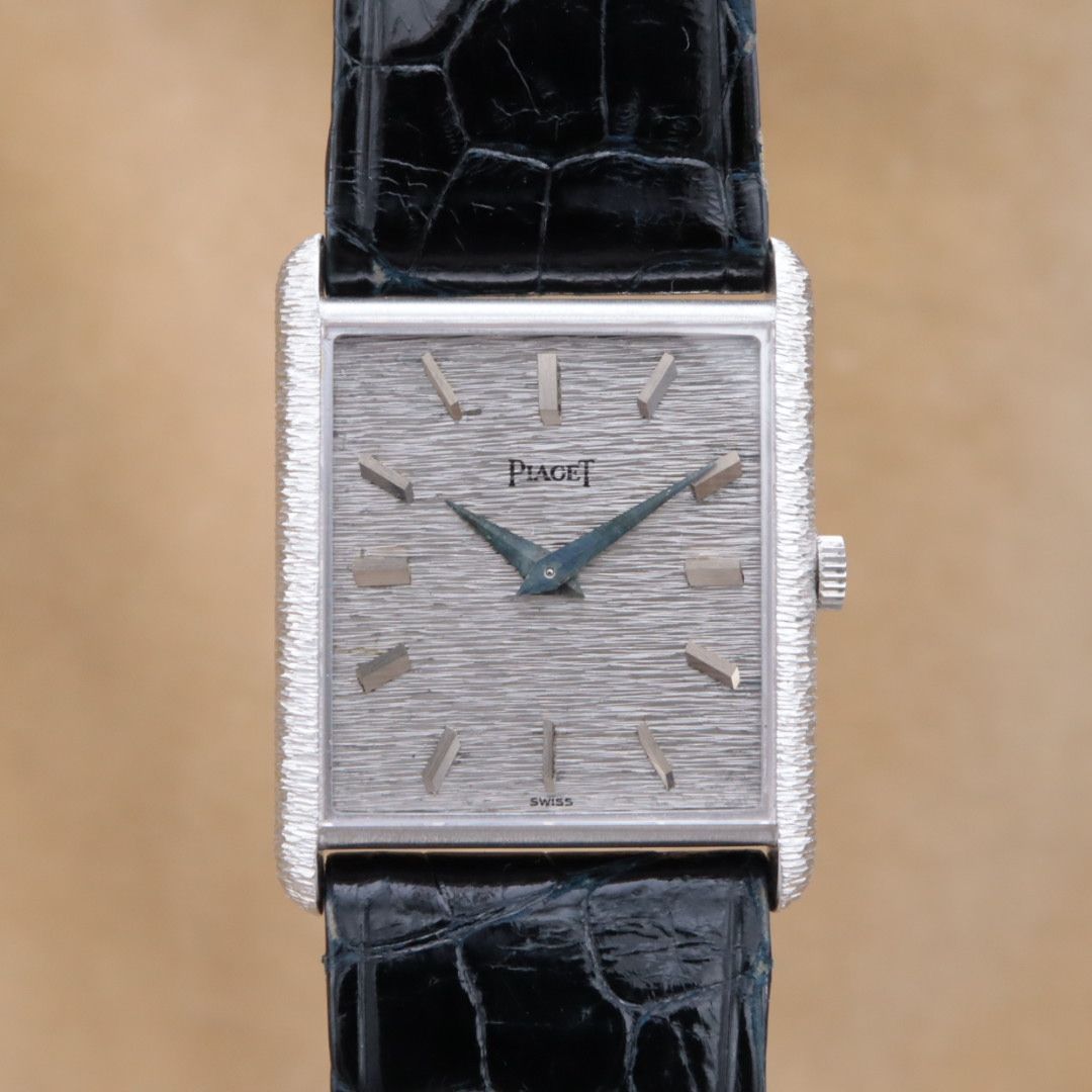 ピアジェ 928749 PIAGET タンク レクタン 750 ホワイトゴールド 手巻き