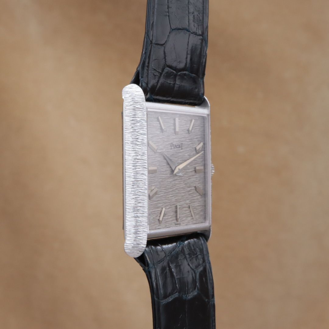 ピアジェ 928749 PIAGET タンク レクタン 750 ホワイトゴールド 手巻き