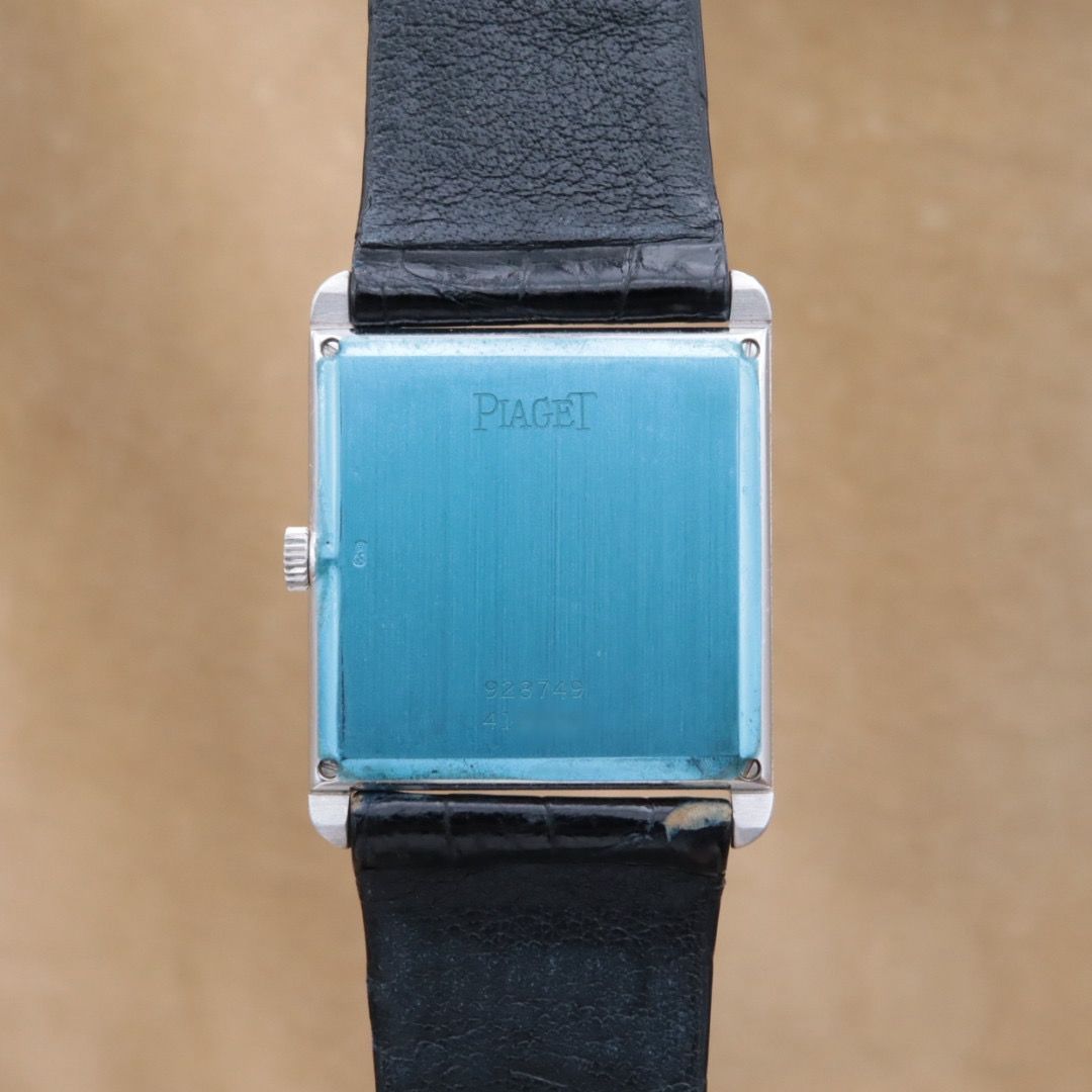 ピアジェ 928749 PIAGET タンク レクタン 750 ホワイトゴールド 手巻き