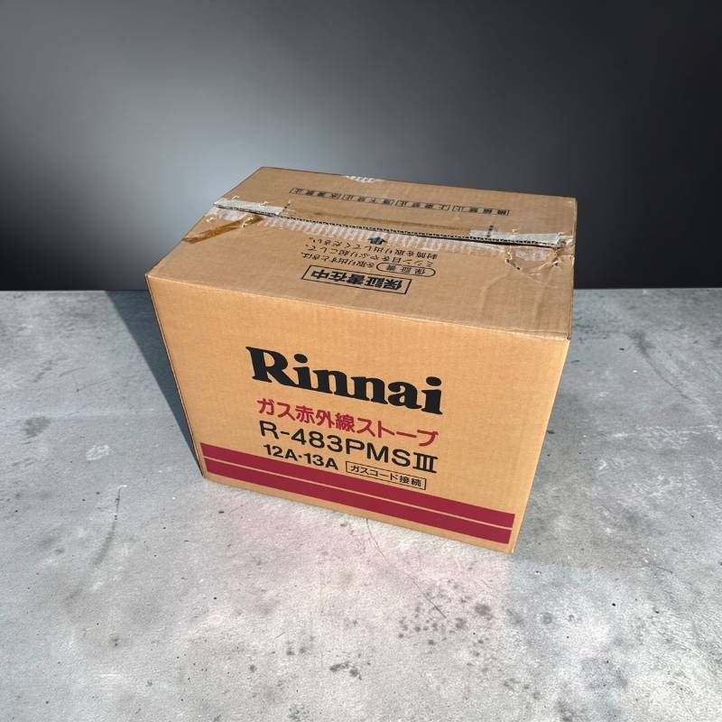 Rinnai リンナイ ガスストーブ R-813PMSⅢ-201 都市ガス 美品 - R