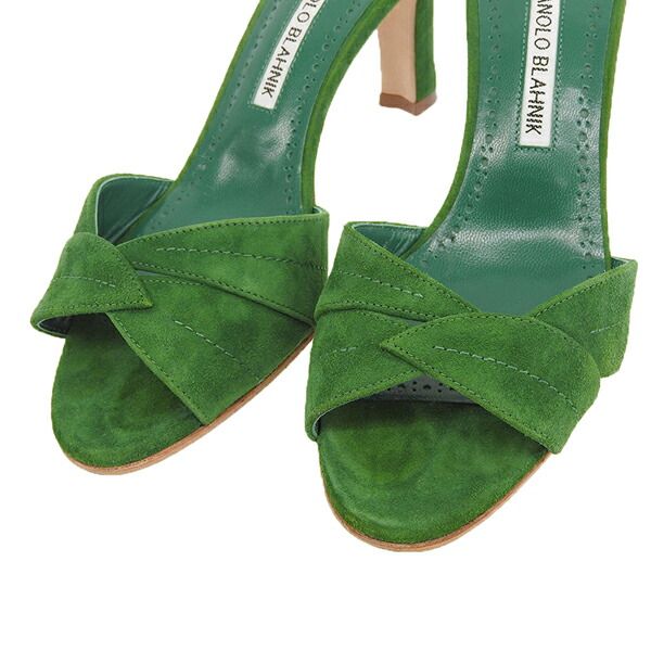 美品 MANOLO BLAHNIK マノロブラニク 665-31WSIESUE070 サイズ36 箱付