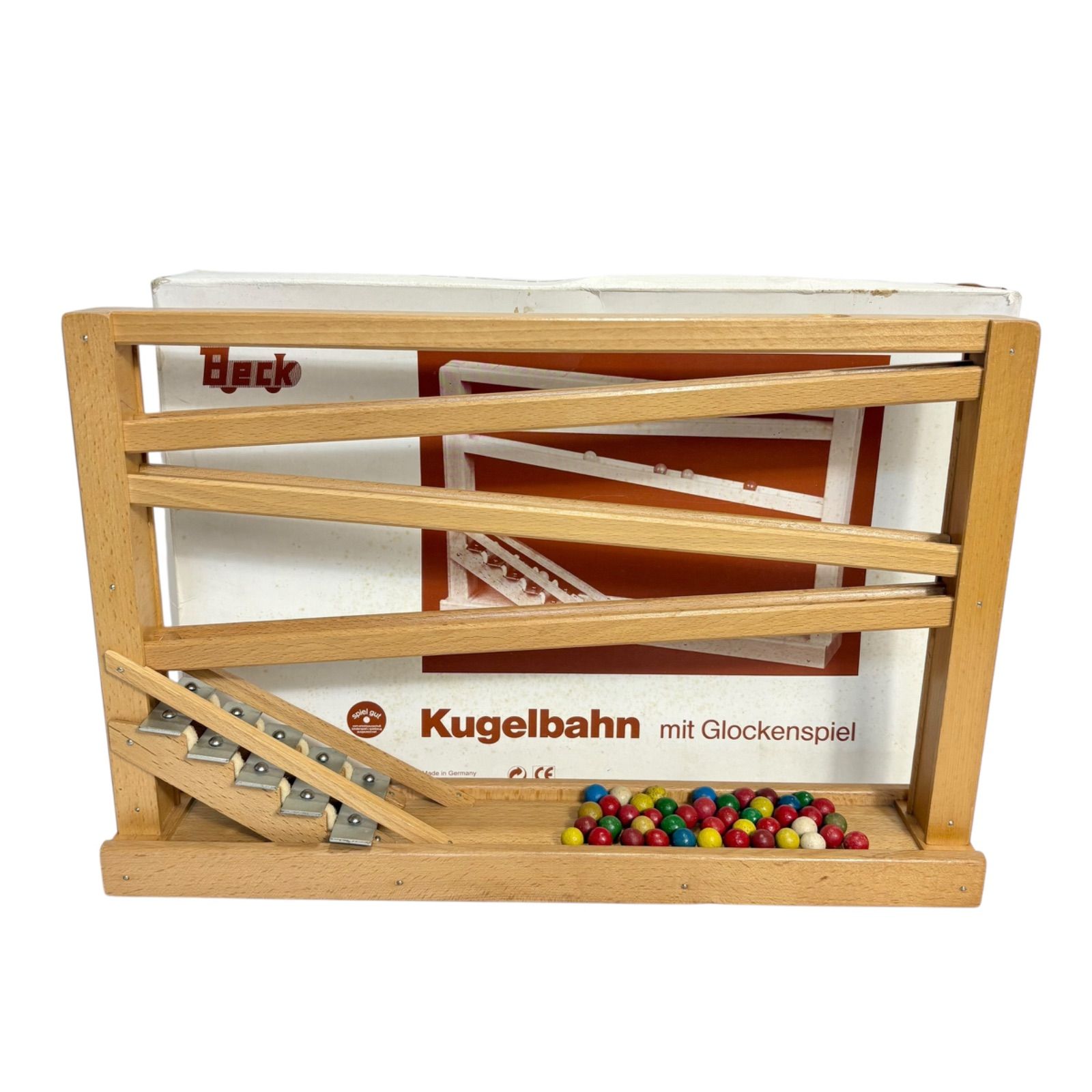 ベック社 クーゲルバーン Kugelbahn シロフォン付き玉の塔 Beck 知育 