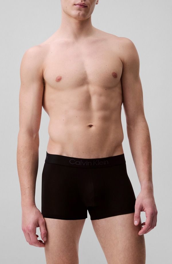 カルバンクライン メンズ アンダーウェア トランクス Calvin Klein 3Pack Stretch Modal Trunks Ub1 BlackBlack ブラック