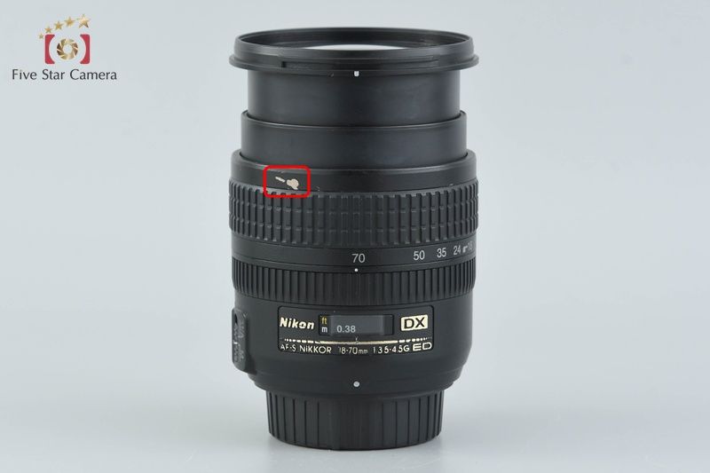 中古】Nikon ニコン AF-S DX NIKKOR 18-70mm f/3.5-4.5 G ED - メルカリ