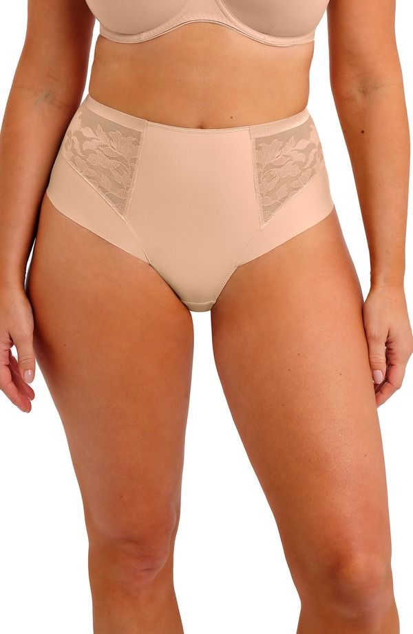 【送料無料】 ファンタジー レディース パンツ アンダーウェア Illusion High Waist Briefs Natural Beige