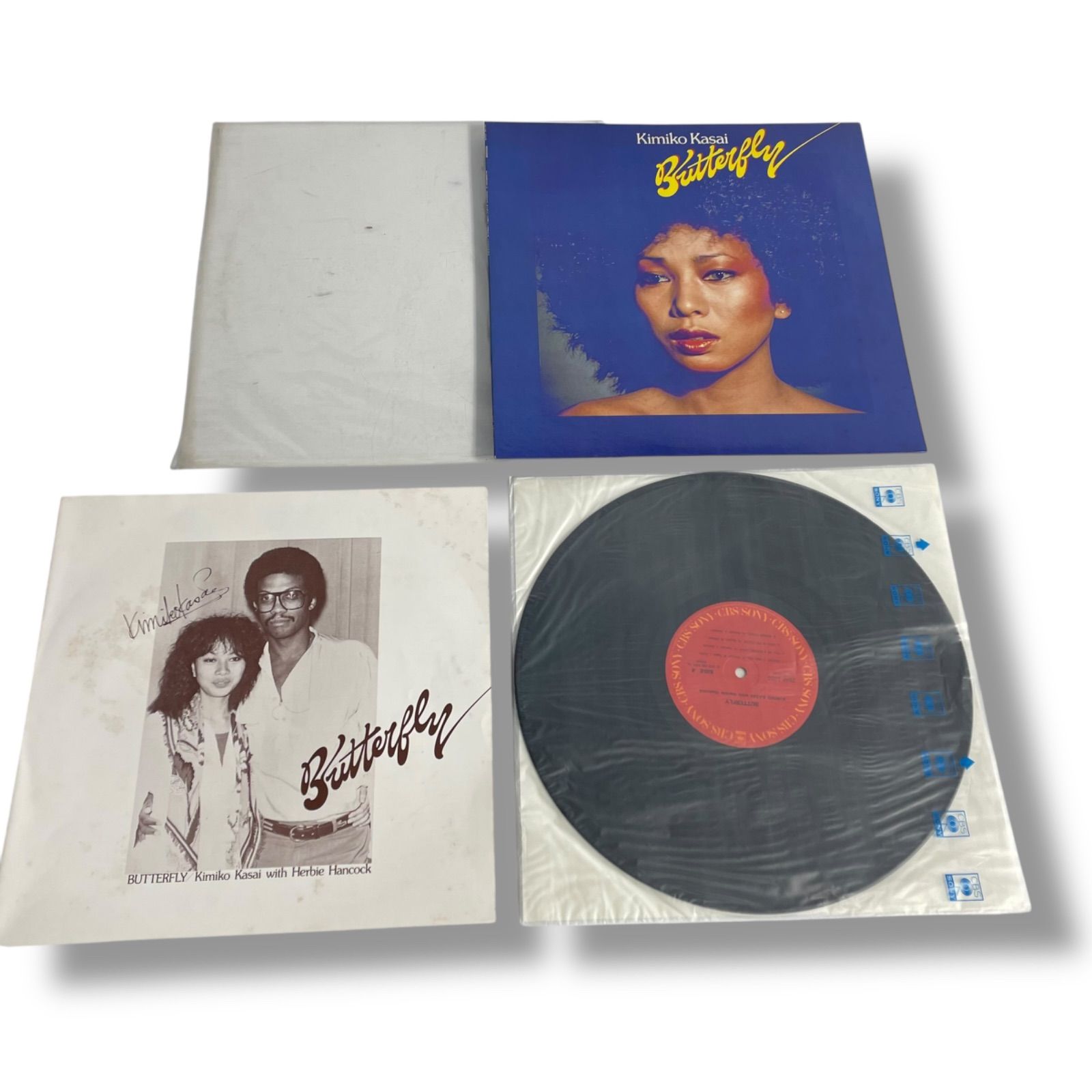 美品】笠井紀美子 Butterfly レコード LP 和ジャズ 菊地雅章 - メルカリ