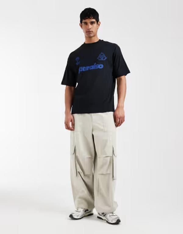 エイソス メンズ トップス Tシャツ グラフィック DESIGN oversized