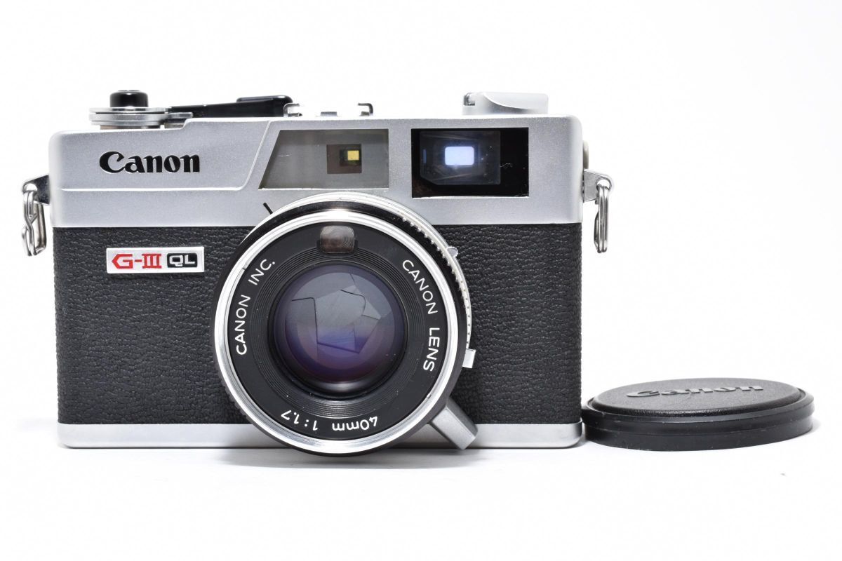 ☆実用美品☆ Canon Canonet QL17 G-III CANON LENS 40mm F1.7 大口径 