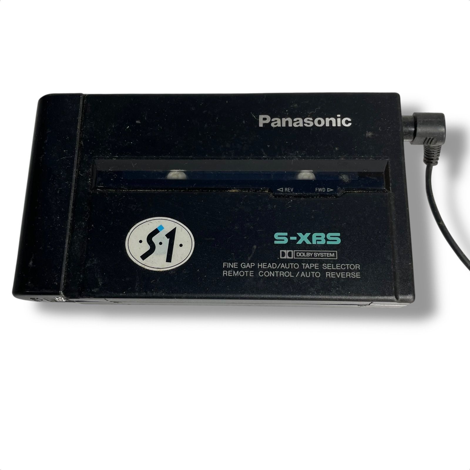 美品】Panasonic ポータブルカセットプレーヤー RQ-S1 - メルカリ