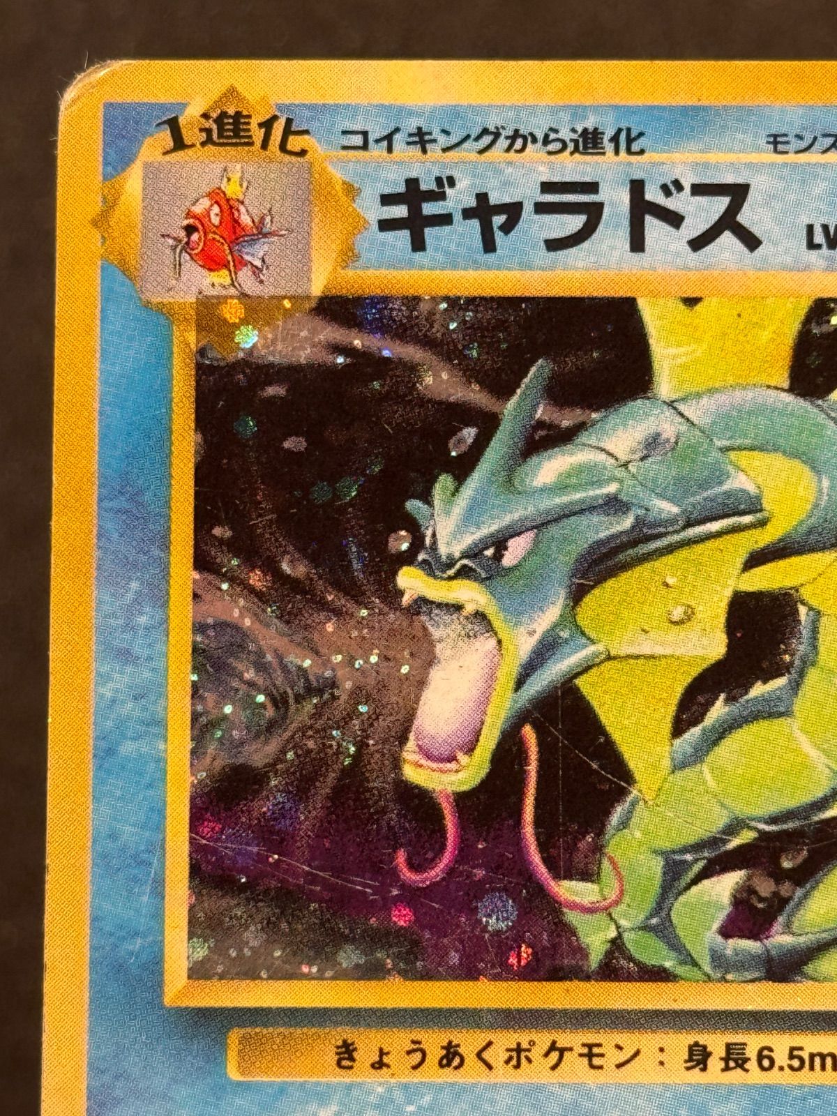 旧裏】ギャラドス LV.41 マークあり 第1弾再版 ☆ No.130 ポケモン