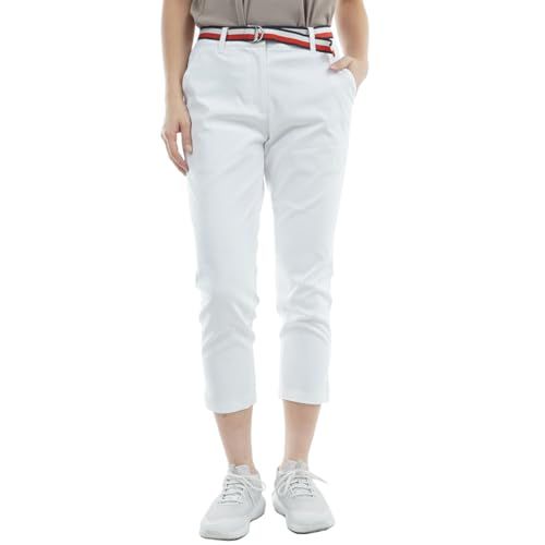 新品 TOMMY HILFIGER GOLF(トミーヒルフィガー ゴルフ) ベルテッドツイル 3/4パンツ THLA502