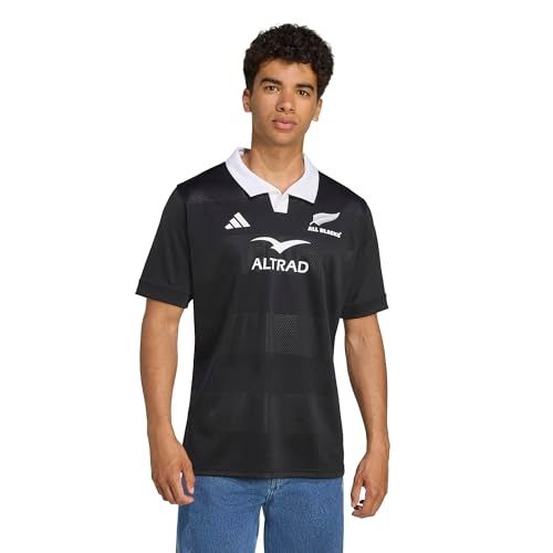 新品 アディダス 半袖 Tシャツ ユニフォーム ラグビー ALL BLACKS ホームレプリカ ジャージー メンズ KKX49 オールブラック (JL8023) L