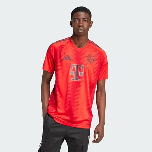 新品 アディダス（adidas） FCバイエルン 24/25 ホームユニフォーム KMW36-IT8511 （レッド/ＬＬ/Men's）