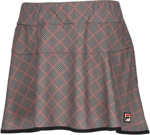 新品 FILA TENNIS(フィラ テニス) テニス レディース スカート スコート 吸水速乾機能 UVカット加工 EL0218 ブラック L