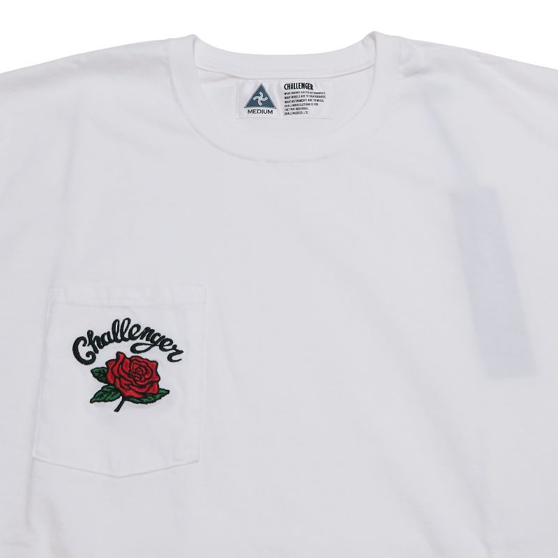 新品 CHALLENGER チャレンジャー 25AW ROSE PKT TEE CLG-TS 025-024 