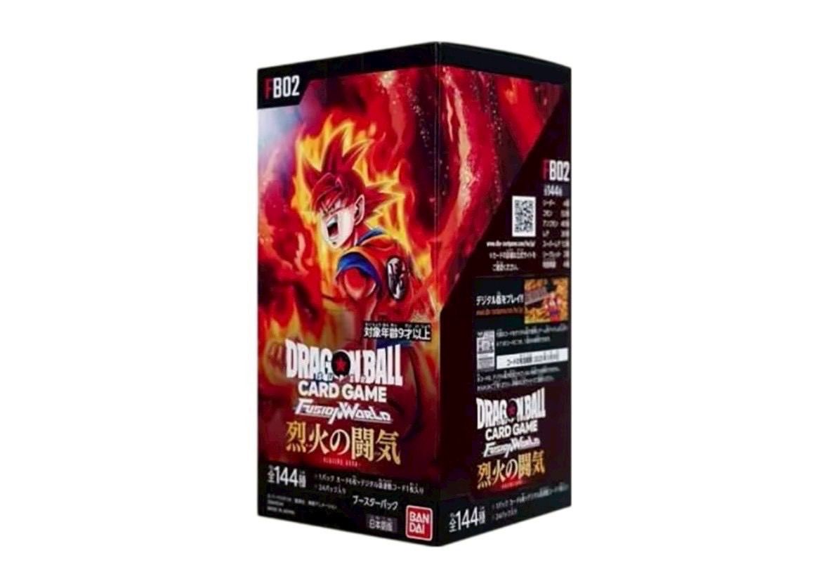 未開封】覚醒の鼓動 烈火の闘気 各1BOXドラゴンボール フュージョンワールド ✓新品 テープなし ドラゴンボールフュージョンワールド1. FB01 覚醒の