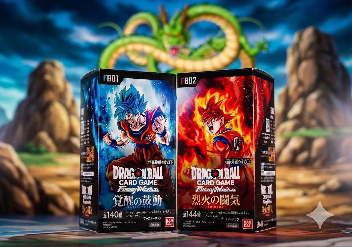 ✓新品 テープなし ドラゴンボールフュージョンワールド1. FB01 覚醒の