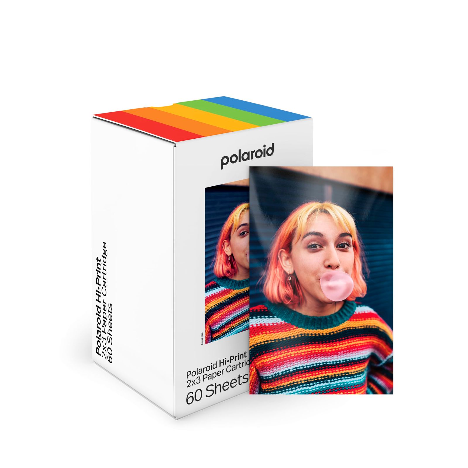新品 Polaroid Hi-Print Paper - 2x3 Photo Paper Cardridge - 60 Photos (6356)