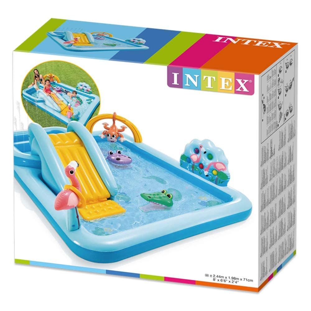 新品 INTEX(インテックス) プール ジャングルアドベンチャープレイ