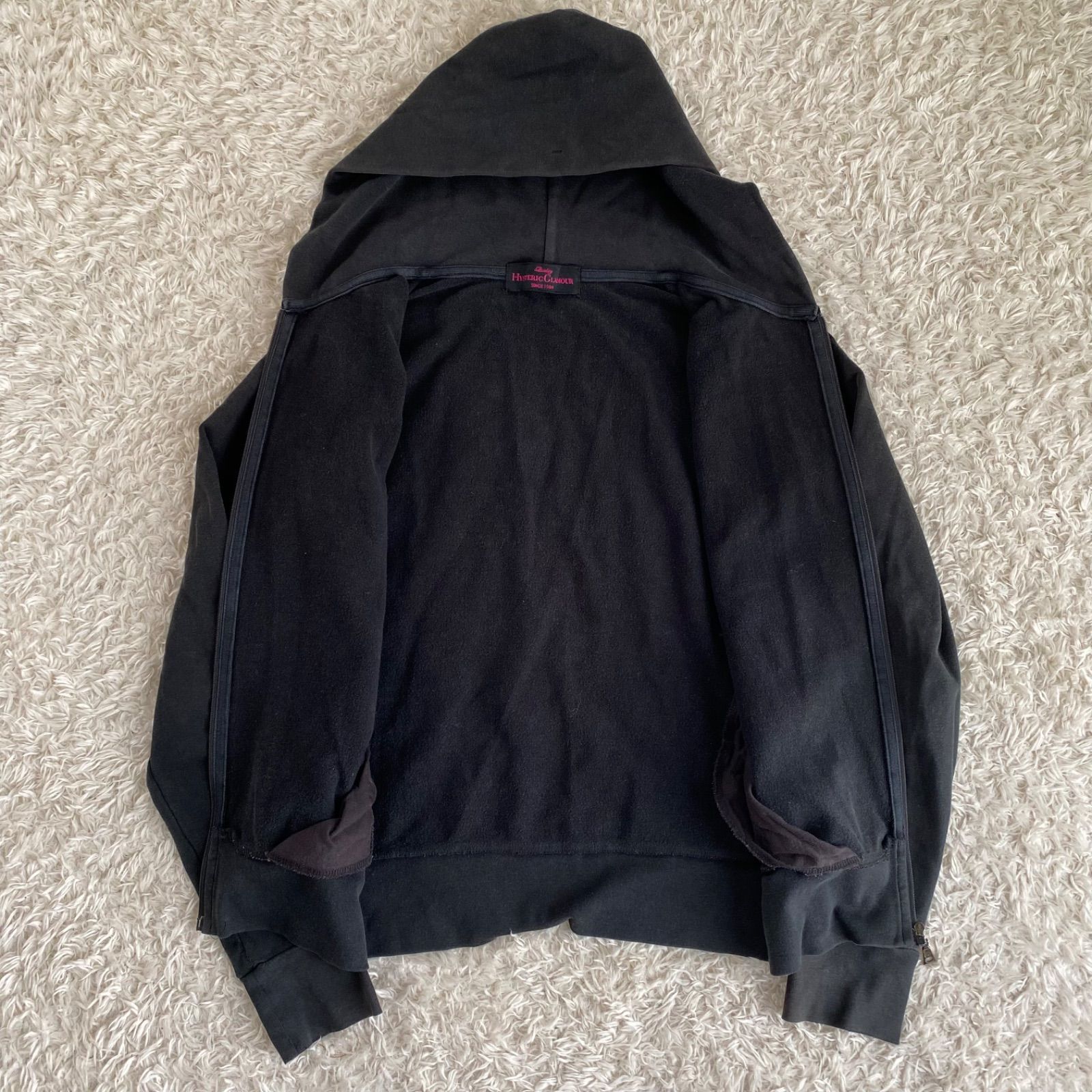 00s HYSTERIC GLAMOUR ヒステリックグラマー ヒスガール ジップ