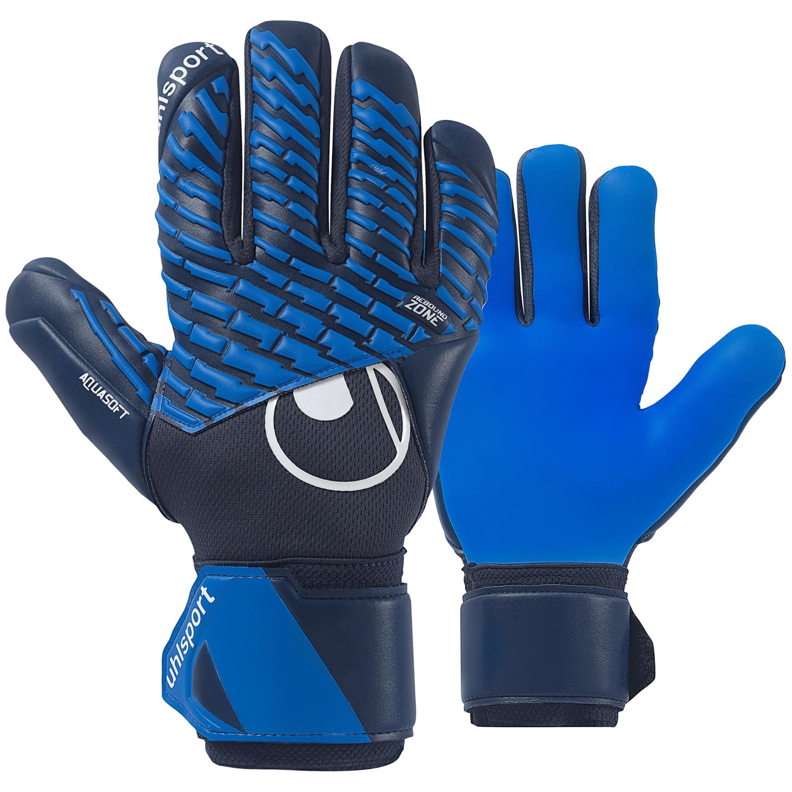 新品 uhlsport (ウールシュポルト) 試合用 サッカー GK キーパーグローブ アクアソフト ハーフネガティブ 1011386 01 9
