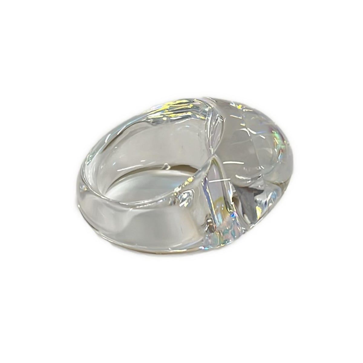 レディース Baccarat(バカラ) リング美品 タンゴ イリゼ クリア×イエロー