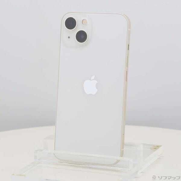 iPhone13 128GB バッテリー88% スターライト SIMフリー 初期化済み 