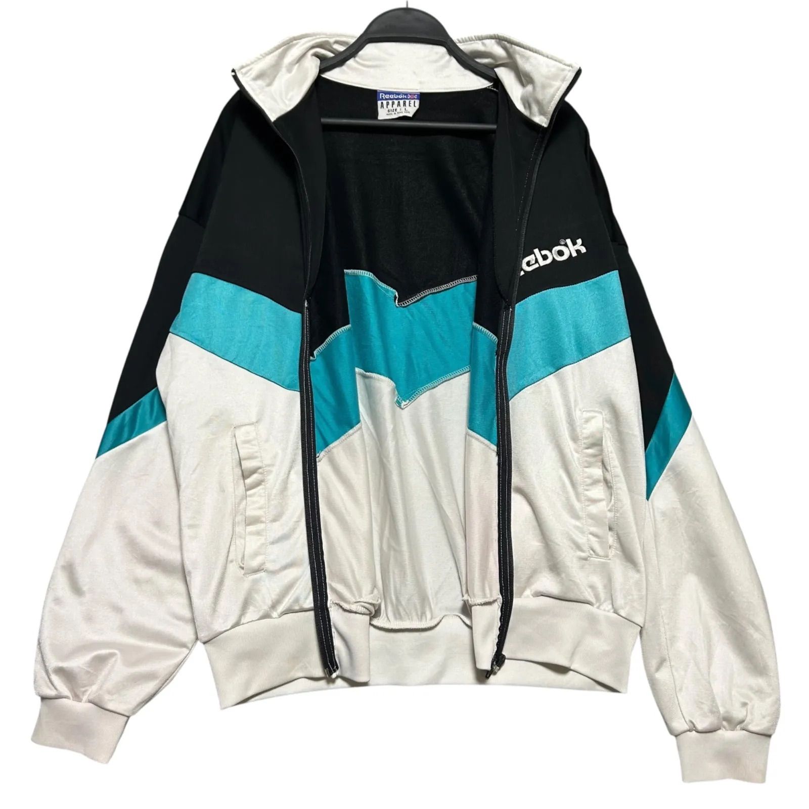 90年代 Reebok リーボック ナイロンジャケット トラックジャケット 