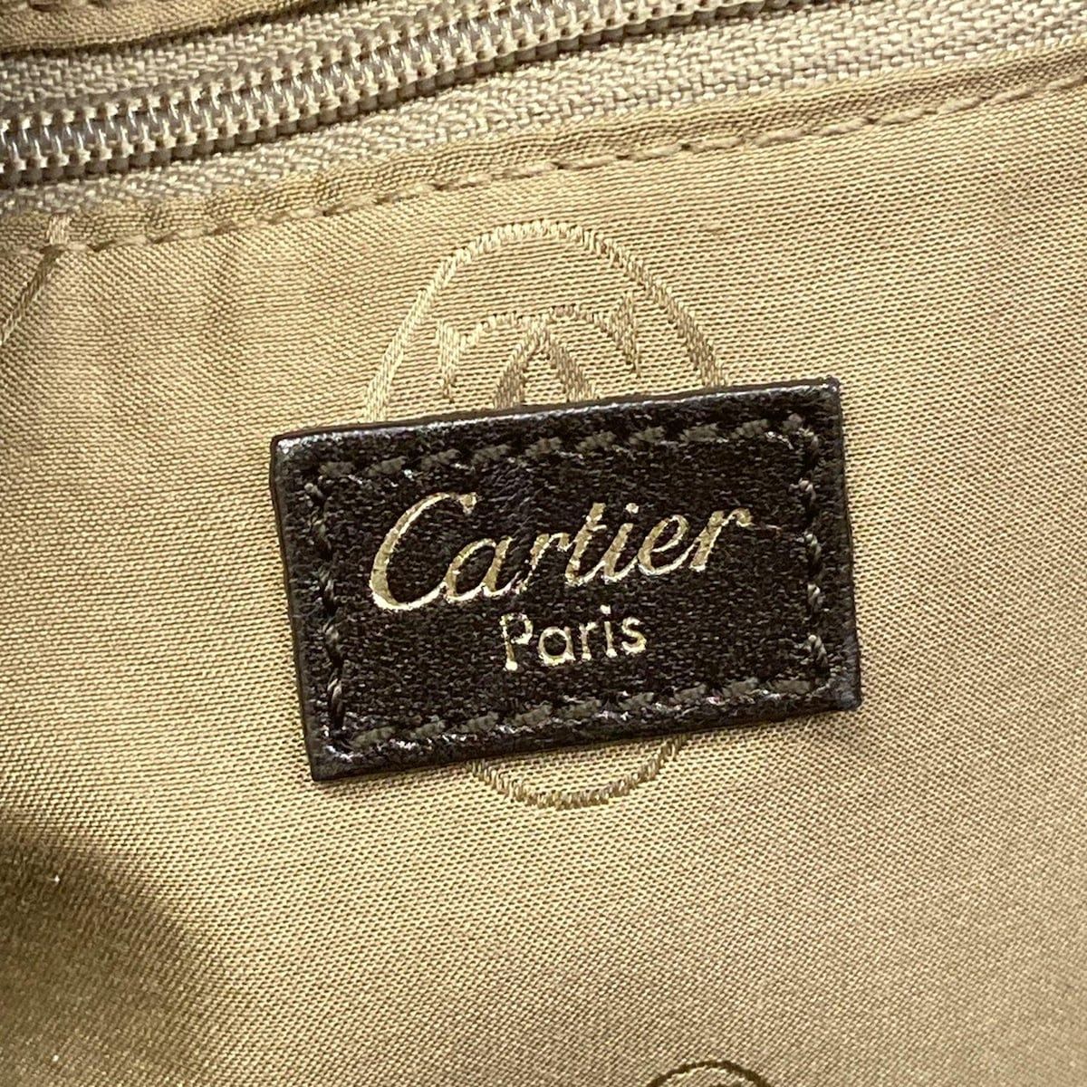 Cartier(カルティエ) ハンドバッグ マルチェロ アイボリー×ダーク 