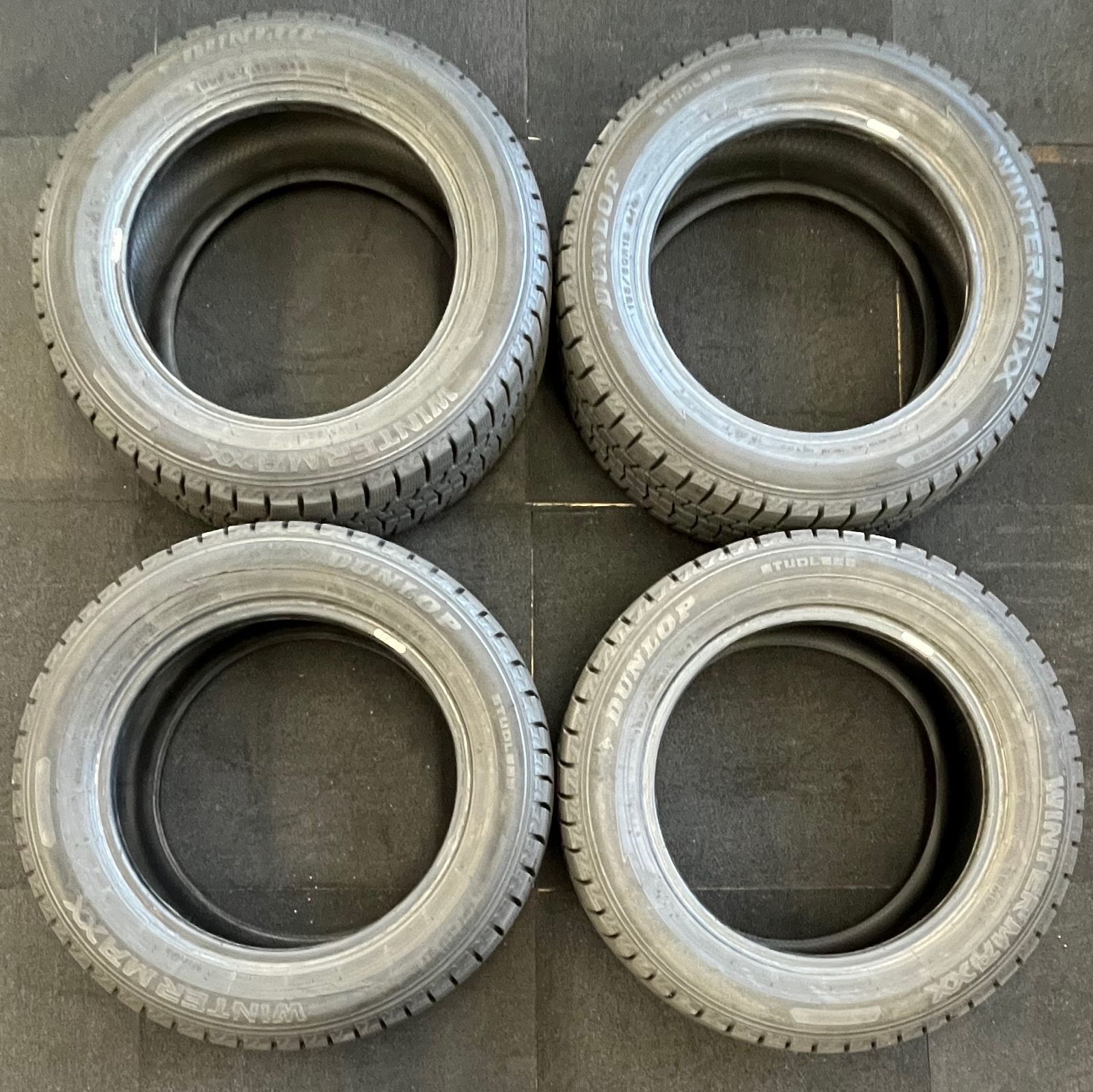 【 17インチ 】WINTER MAXX 中古スタッドレス  ( 中古アルミホイール付)  4本セット 楽天市場】225 65r17 中古（ブランドダンロップ）（スタッドレスタイヤ