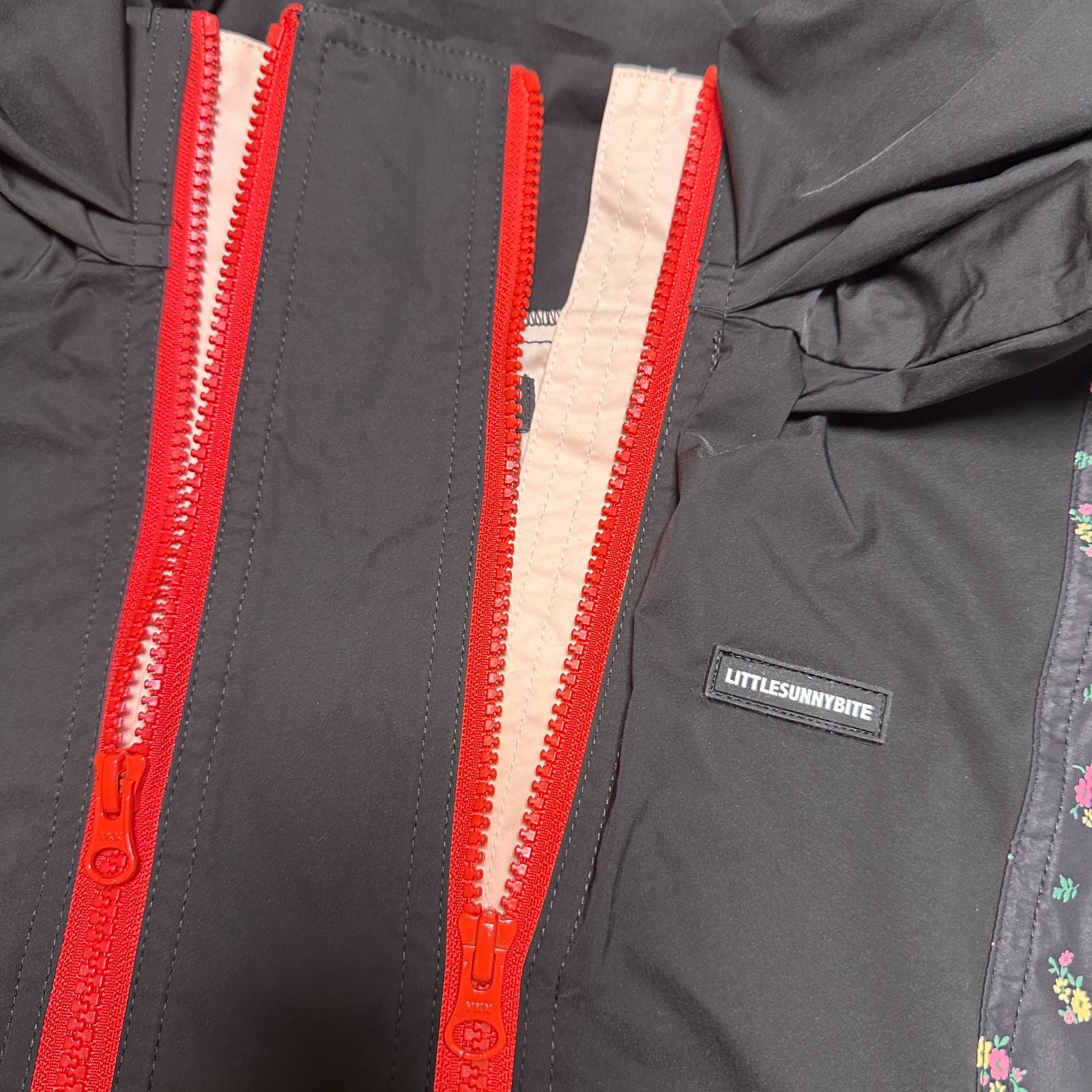 タグ付 リトルサニーバイト 25AW ナイロンフーディプルオーバー 