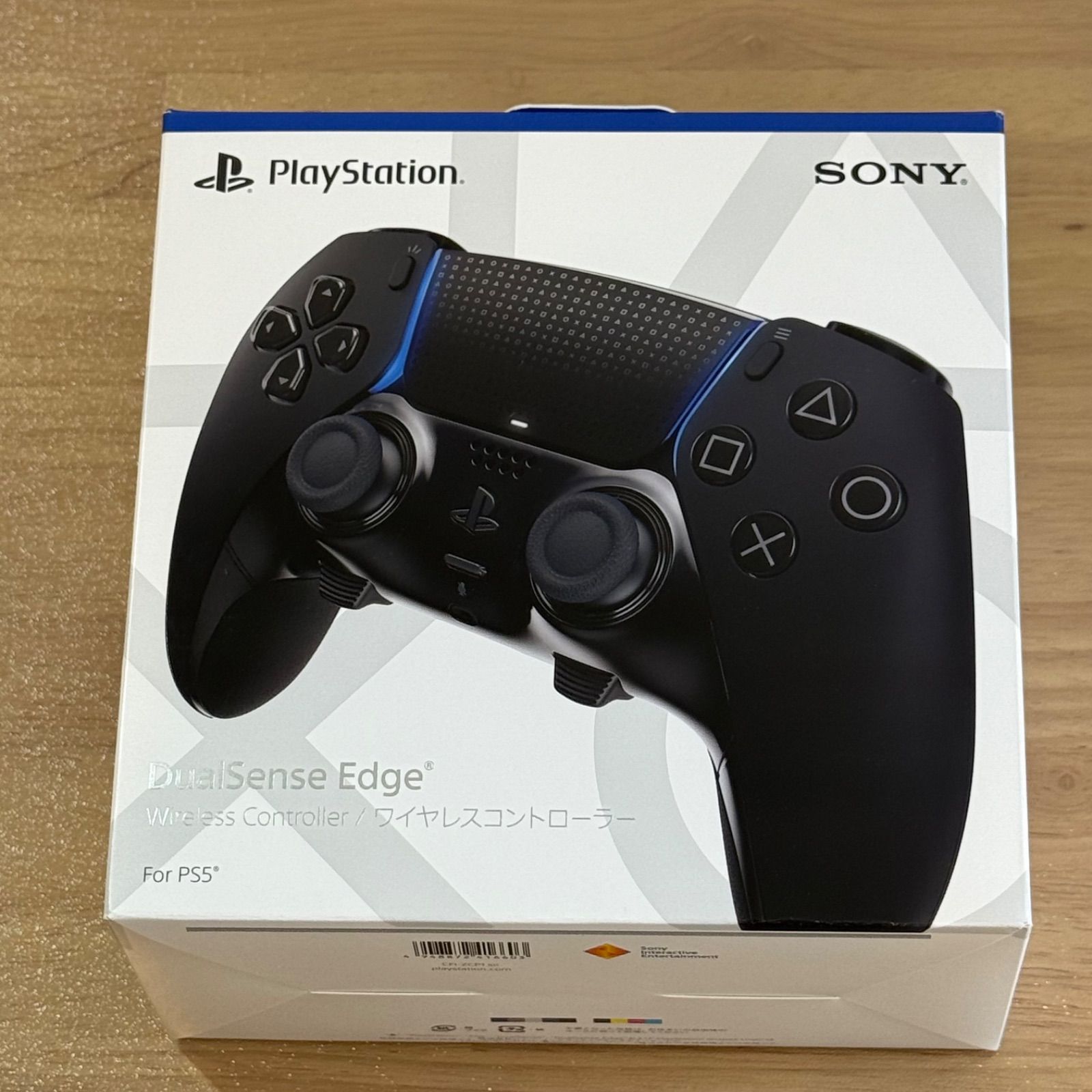 3-107【美品】PS5 DualSense Edge コントローラ ミッドナイトブラック 
