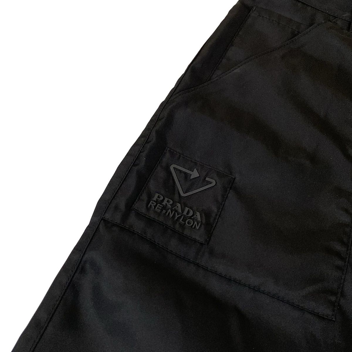 PRADA(プラダ) パンツ サイズ46 S メンズ美品 SPH85 S202 黒 RE-NYLON