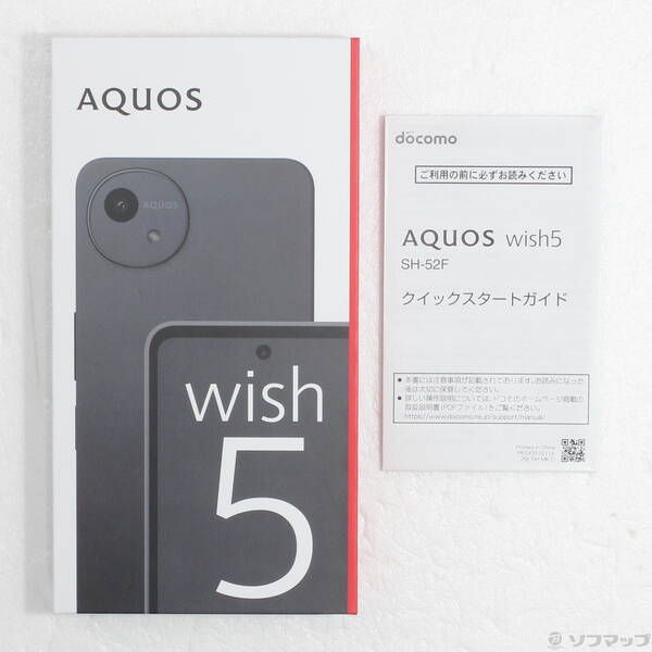 中古 AQUOS wish5 64GB スミ SH-52F docomo SIMフリー - メルカリ
