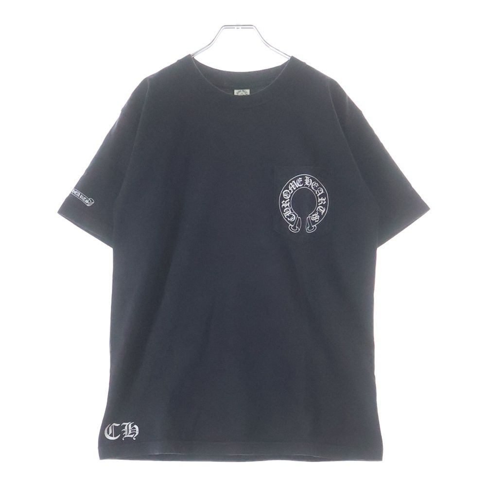CHROME HEARTS (クロムハーツ) CH T-SHIRT スクロールラベルプリント