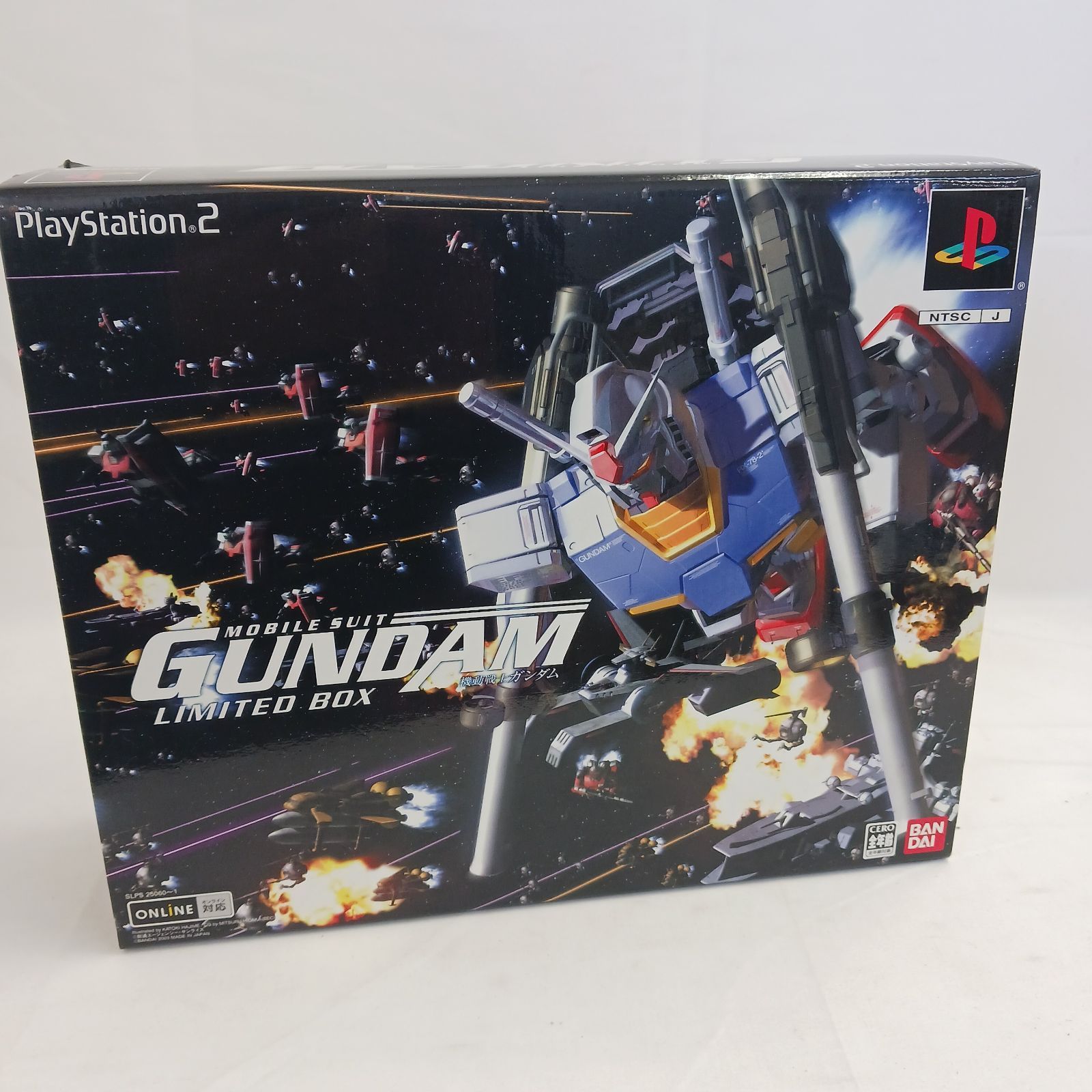 [Unused and beautiful] PlayStation 2 software “Mobile Suit Gundam: Meguri Ai Space” limited edition “LIMITED BOX” without game software (V)